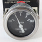 Stewart Warner Vintage Rat Rod Water Temperature Gauge 82306 12v