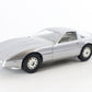 1984 Chevrolet Chevy Corvette Silver AMT ERTL 1:24 Plastic Promo Model Car