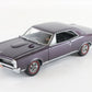 1967 Pontiac GTO Hardtop Plum Mist Purple Danbury Mint 1:24 Diecast Model Car