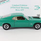 1970 Ford Mustang Fastback Grabber Green 2205/5000 Danbury 1:24 Diecast Model