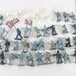 Lot Of 46 Union Soldiers Horses Civil War Marx 54mm 1:32 Blue Plastic Figures