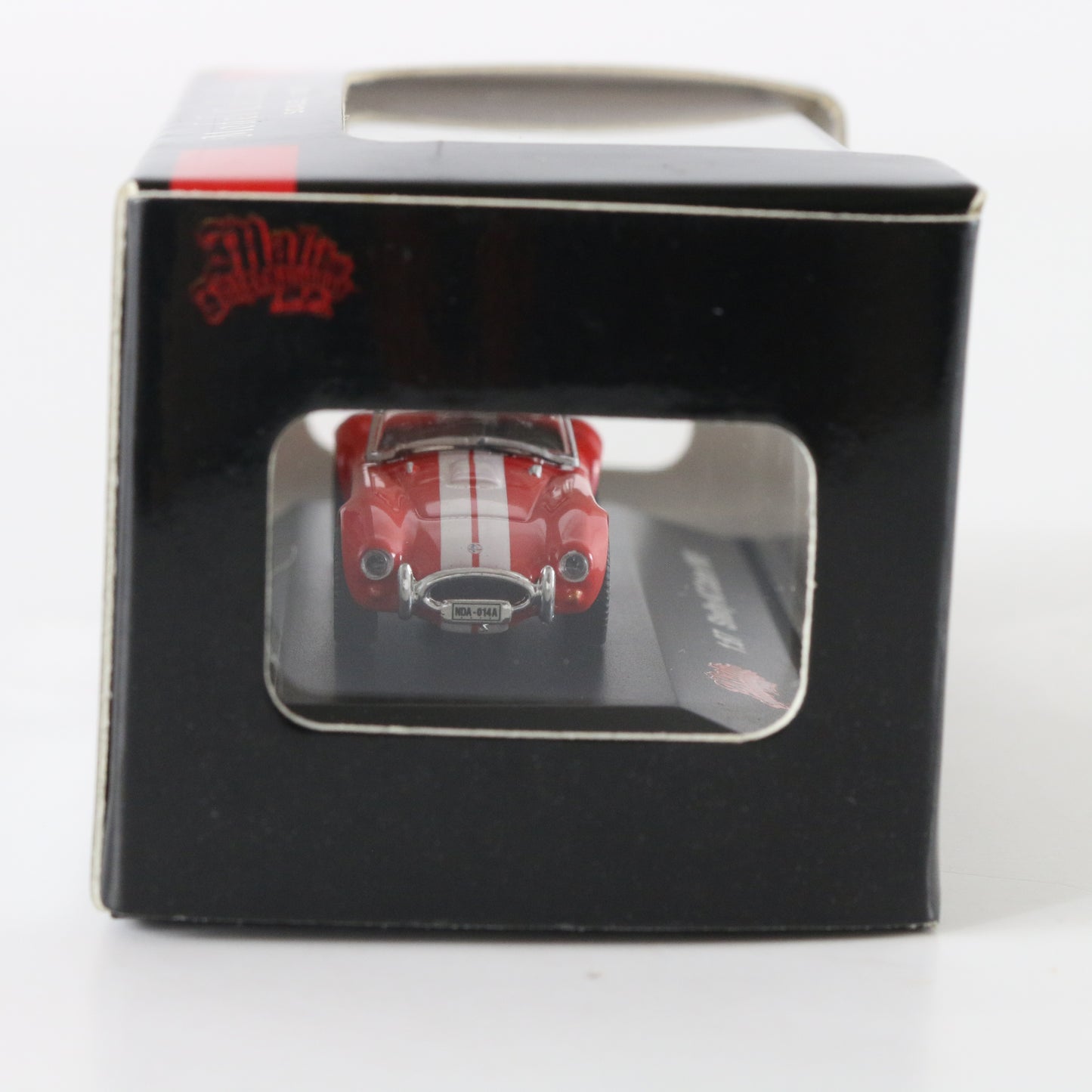 1965 Shelby Ac Cobra Red & White Model Car Malibu Intl High Speed 1:87 101