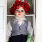 Raggedy Ann Our American Sweethearts Seymour Mann 24" Porcelain Doll Sj-2427a