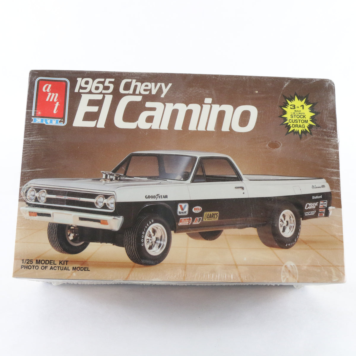 1965 Chevy El Camino AMT ERTL 3 In 1 Stock Custom Drag Model Kit 6507