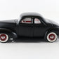 1940 Ford Coupe Vintage Hot Rod Danbury Mint 1:24 Black Model Car 40DLUX NO BOX