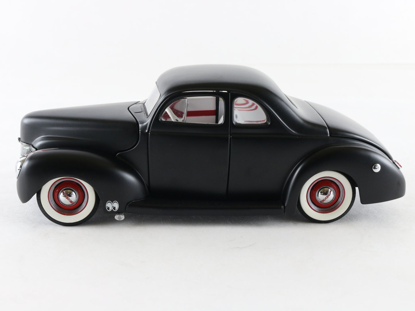 1940 Ford Coupe Vintage Hot Rod Danbury Mint 1:24 Black Model Car 40DLUX NO BOX