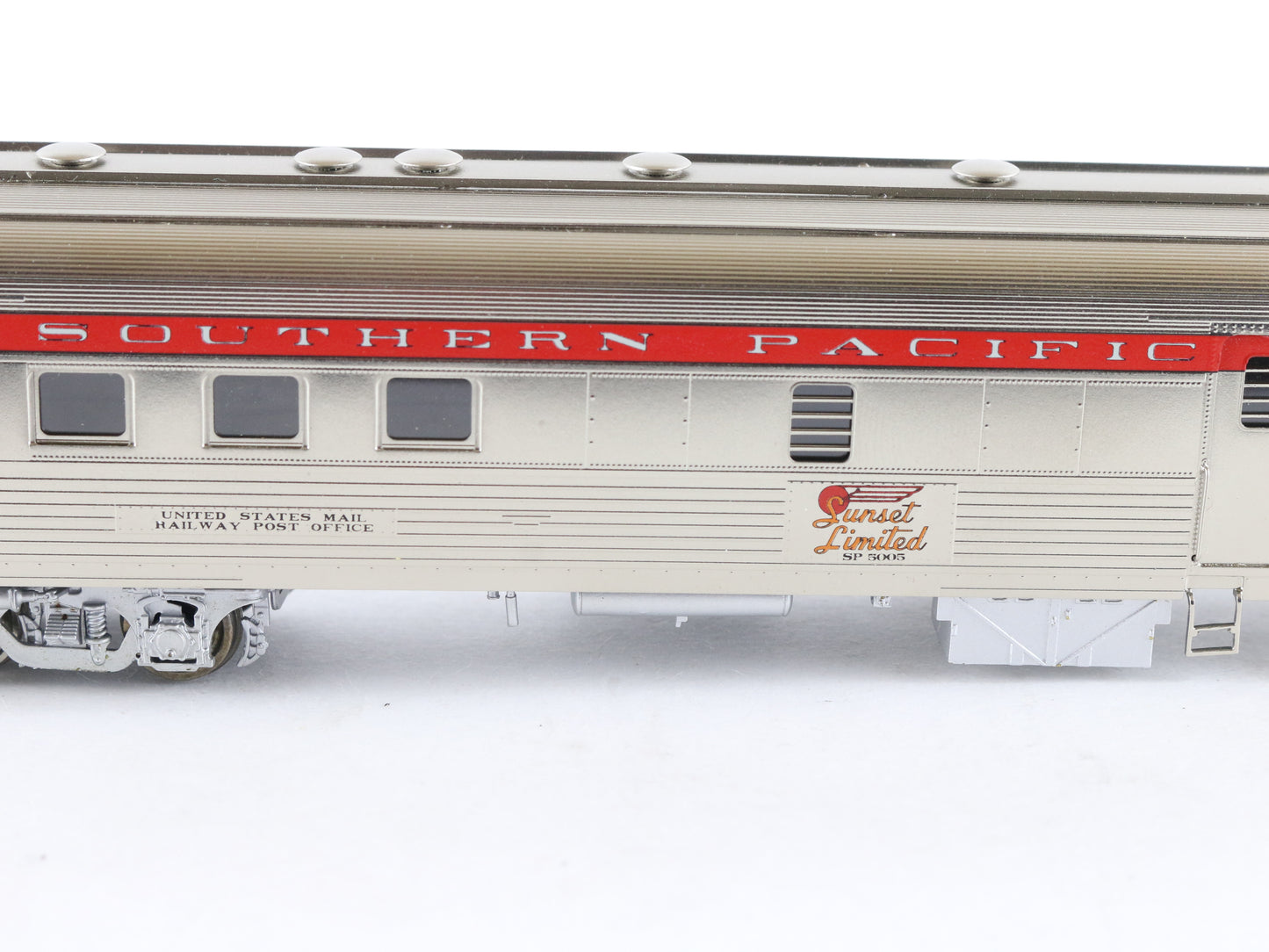Coach Yard HO Southern Pacific SP 1950 Sunset Limited Painted Brass Baggage Car