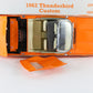 1962 Thunderbird Custom Orange Convertible Danbury Mint 1:24 Diecast Model Car