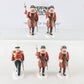 Dept 56 Heritage Village Yeomen Of The Guard Set Of 5 Porcelain Figures 58397