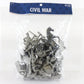 Set Of American Civil War Confederate Toy Soldiers 2.25" Plastic Figures 462978