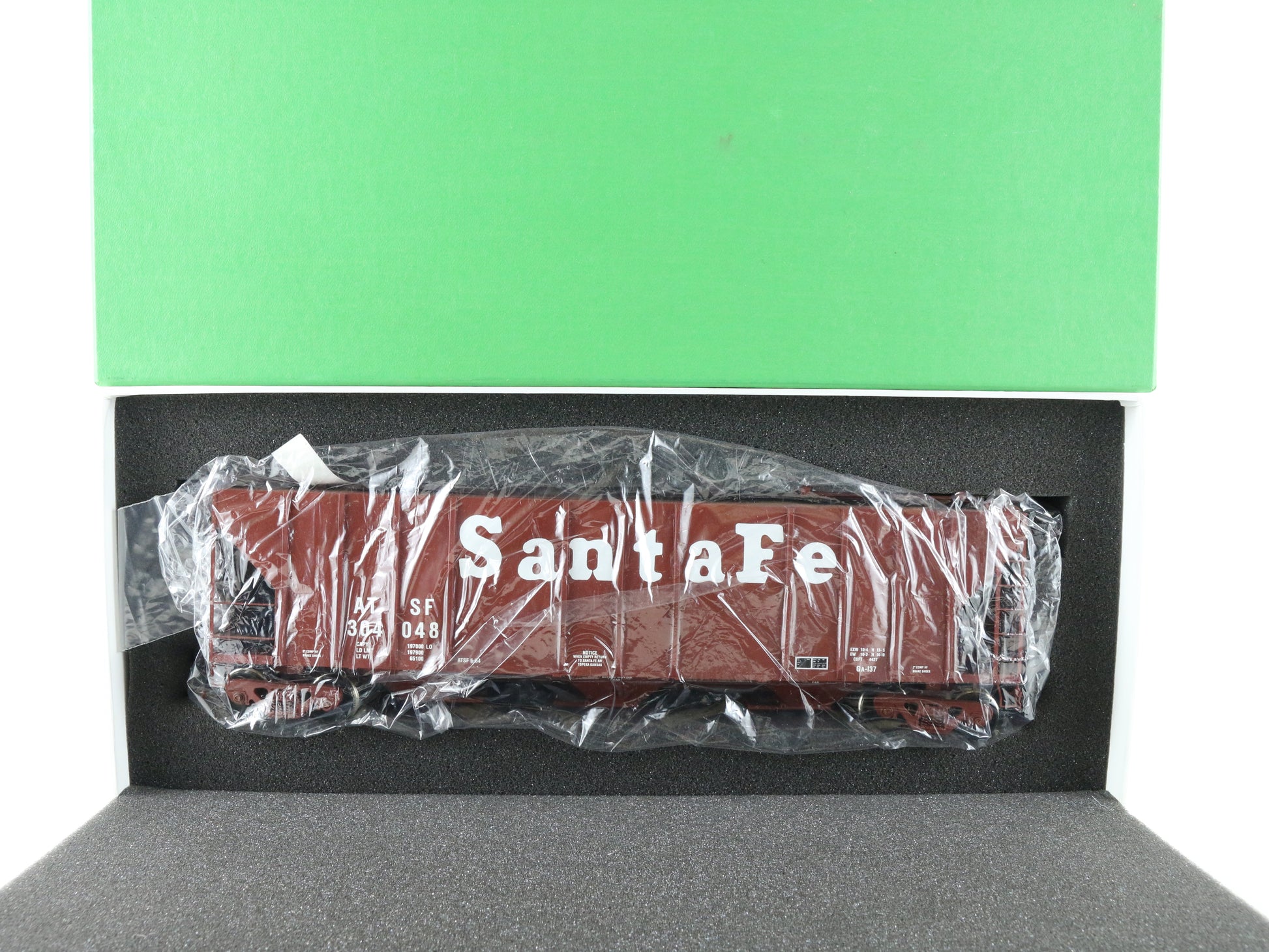 Overland Models O Santa Fe #304048 Pullman PS2-CD Covered Hopper Brass Train