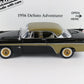 1956 Desoto Adventurer Black Gold Danbury Mint 1:24 Diecast Model Car