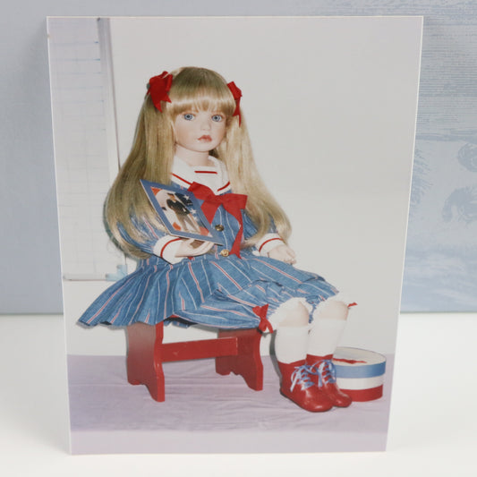 Keepsake Treasures Navy Daddy K Fitzpatrick Masterpiece 23.5" Porcelain 76/300