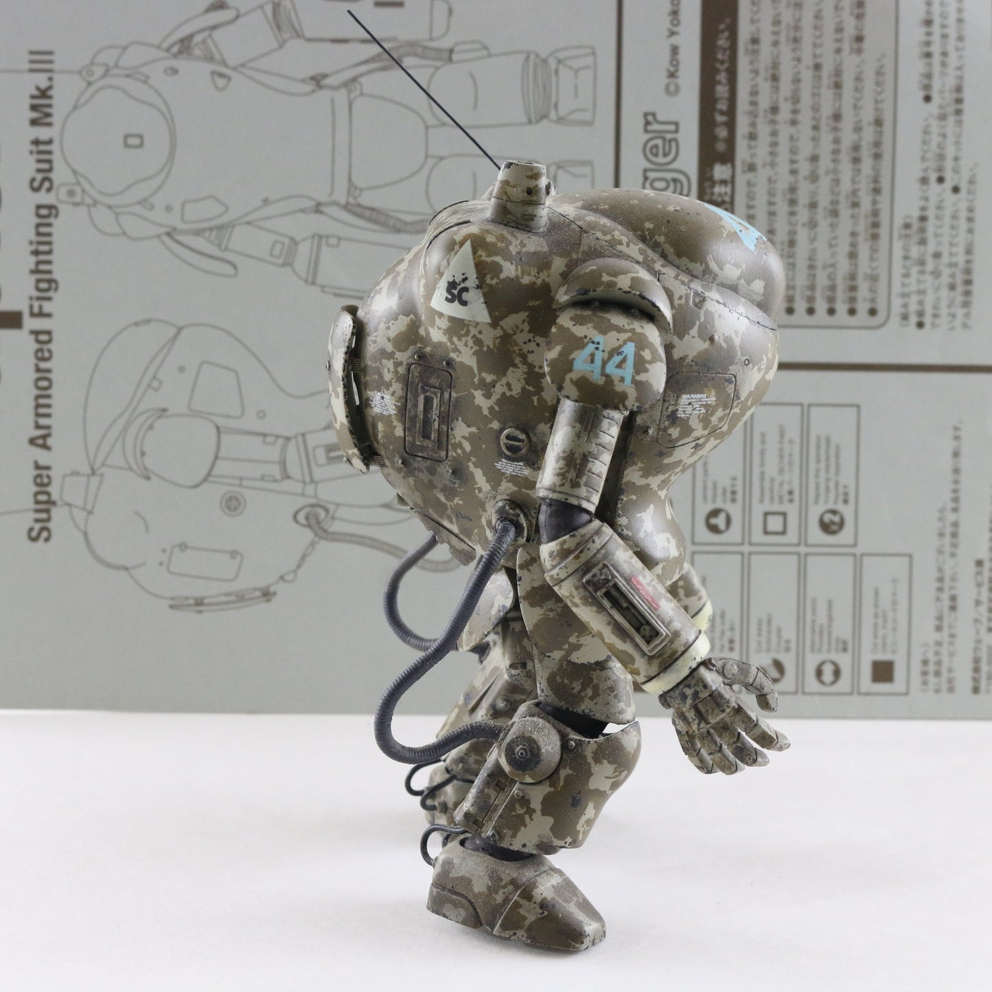 Ma.k Maschinen Raptor Super Armored Fighting Suit MkIII 1/20 Built Painted NICE