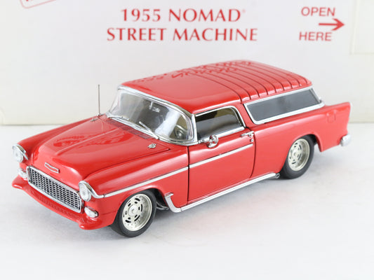 1955 Chevy Nomad Street Machine Red Danbury Mint 1:24 Diecast Car