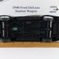 1940 Ford Deluxe Station Wagon Blue Woodie Danbury Mint 1:24 Diecast Model