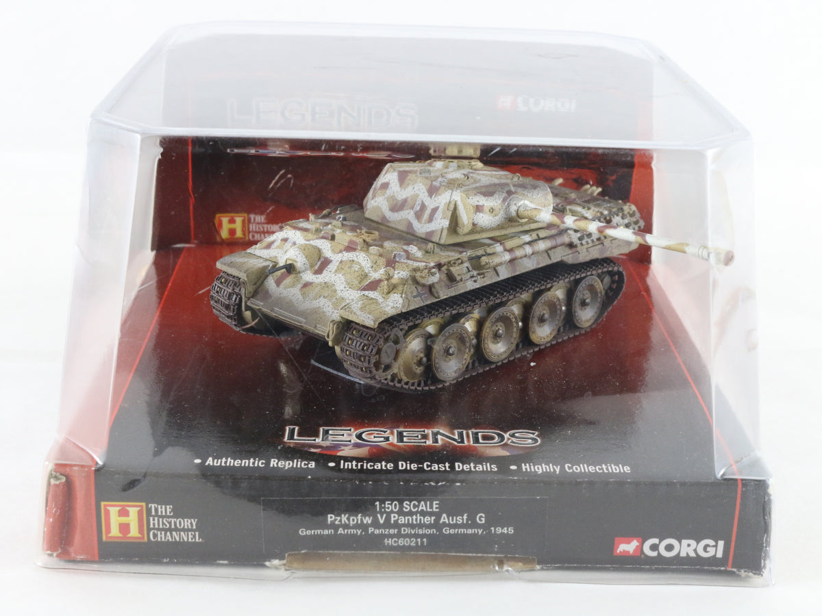 Pzkpfw V Panther Ausf G German Panzer Germany 1945 Corgi 1:50 HC60211 Model