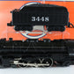 Lionel O 6-18087 Santa Fe ATSF 3448 4-6-2 Pacific Steam Locomotive & Tender