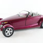 Plymouth Prowler Concept Vehicle Purple Convertible ERTL 1:18 Diecast Model Car