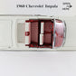 1960 Chevrolet Impala Convertible White Red Danbury Mint 1:24 Diecast Model