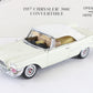 1957 Chrysler 300C Convertible White Danbury Mint 1:24 Diecast Car