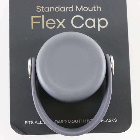 Hydro Flask Gray Standard Mouth Flex Cap Water Bottle Lid Outdoor Accessories