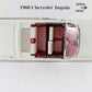 1960 Chevrolet Impala Convertible White Red Danbury Mint 1:24 Diecast Model