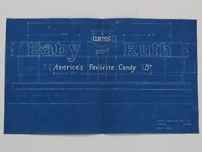 Baby Ruth North American train blueprint 1939