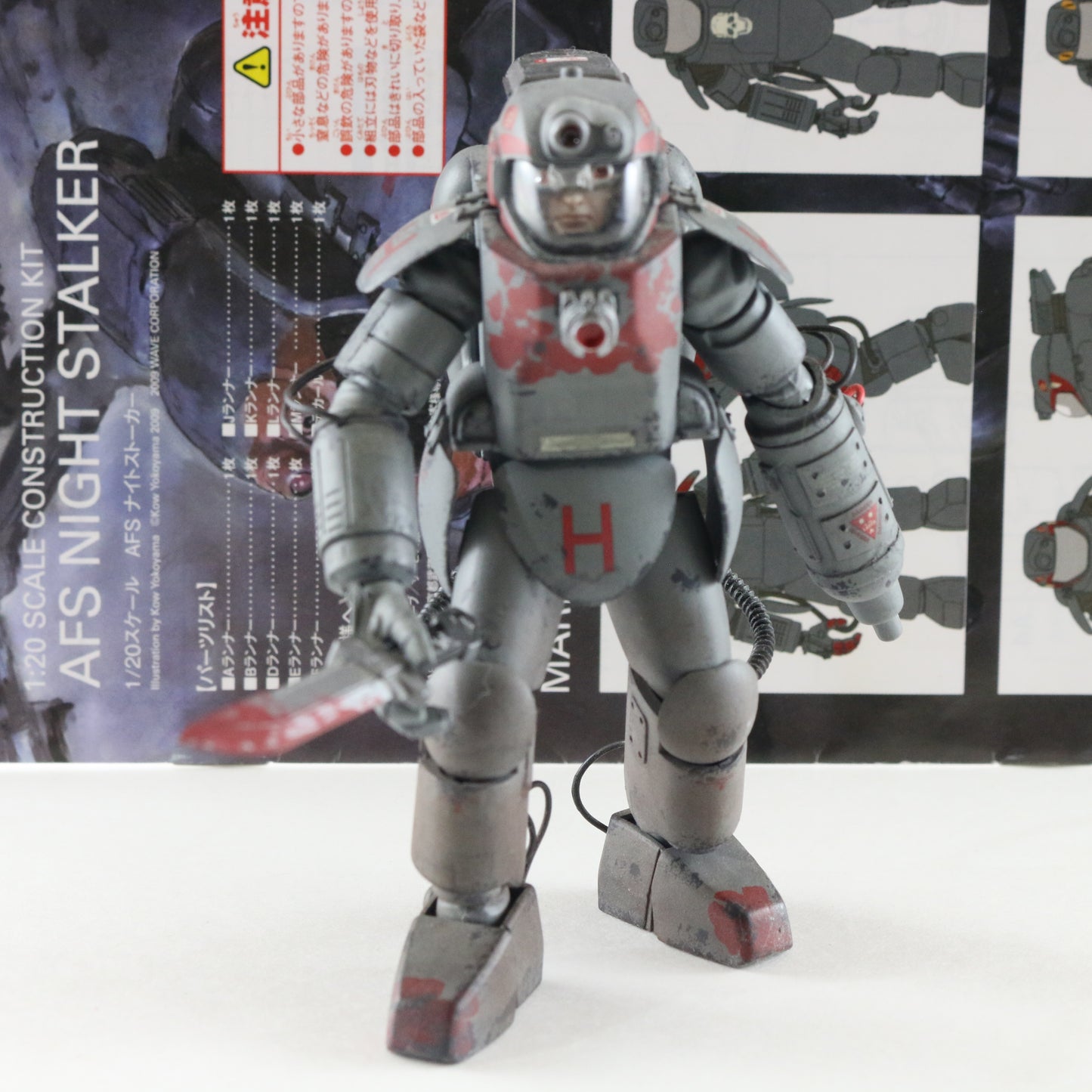 Maschinen Krieger Ma.k. Zbv3000 AFS Night Stalker 1:20 Built Painted SCI-FI