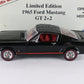1965 Ford Mustang GT 2+2 Black Danbury Mint 1:24 Diecast Model 818/1965
