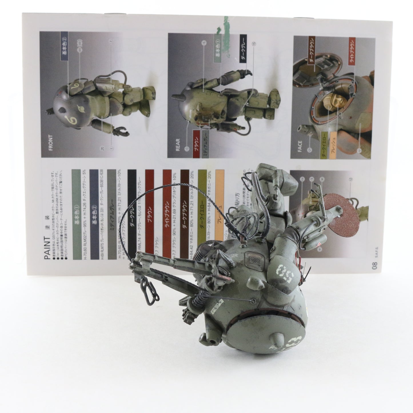 Maschinen Krieger Ma.k SAFS Super Armored Fighting Suit 1:20 Custom Pro Painted