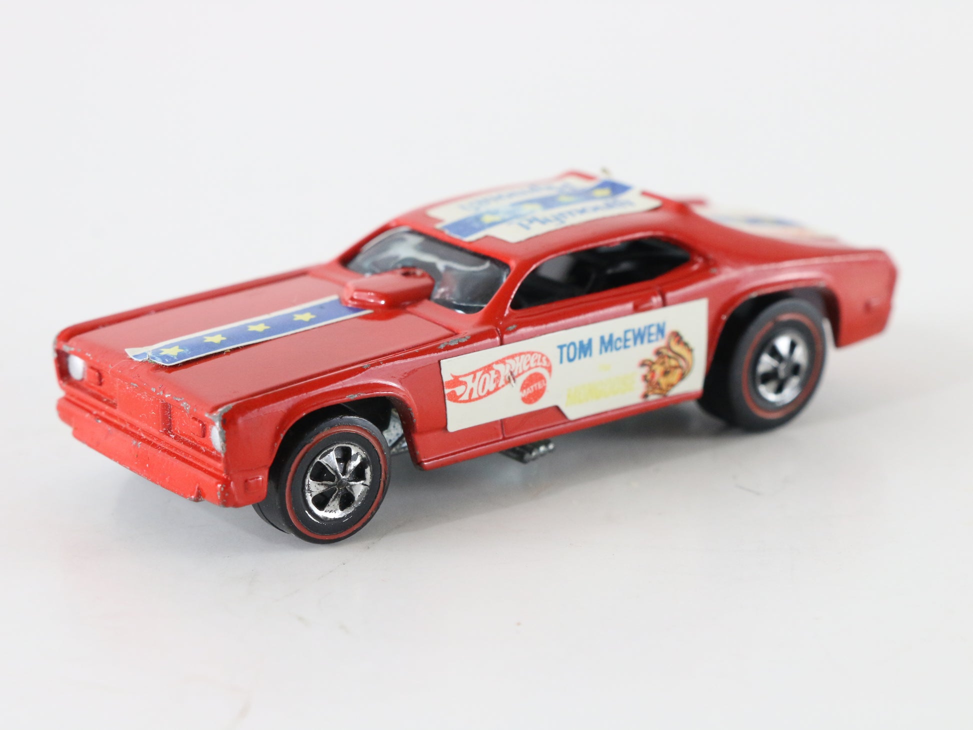 Hot Wheels Redline Plymouth Tom McEwen Mongoose with Decals 1:64