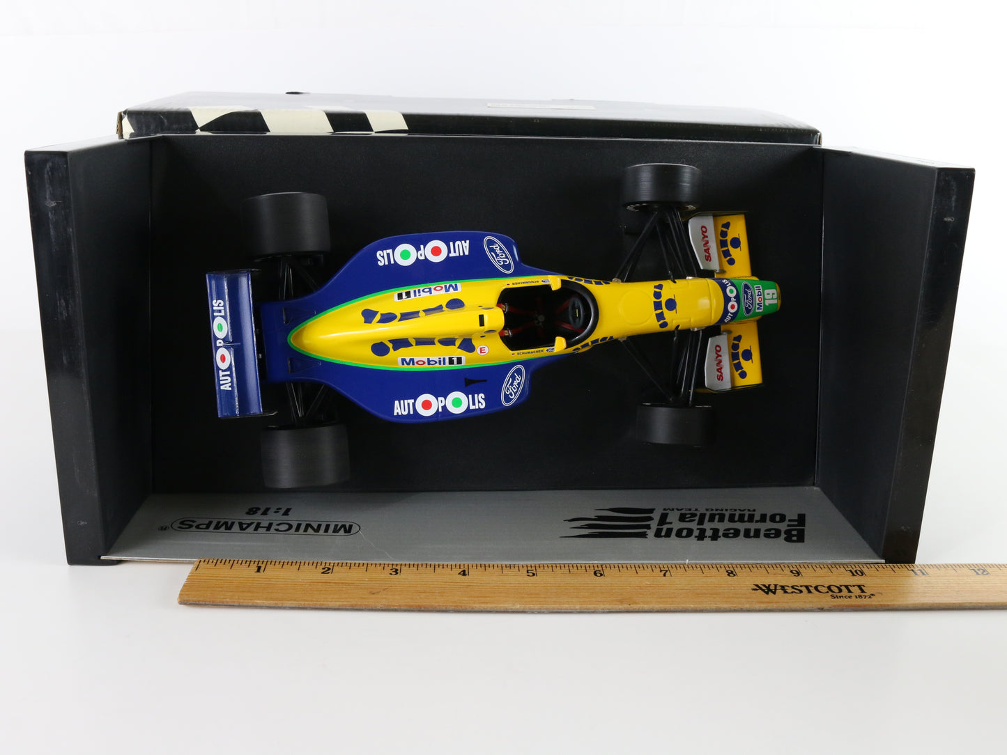 Benetton Ford B191 #19 Minichamps 1:18 Formula 1 F1 Model Car 100910119