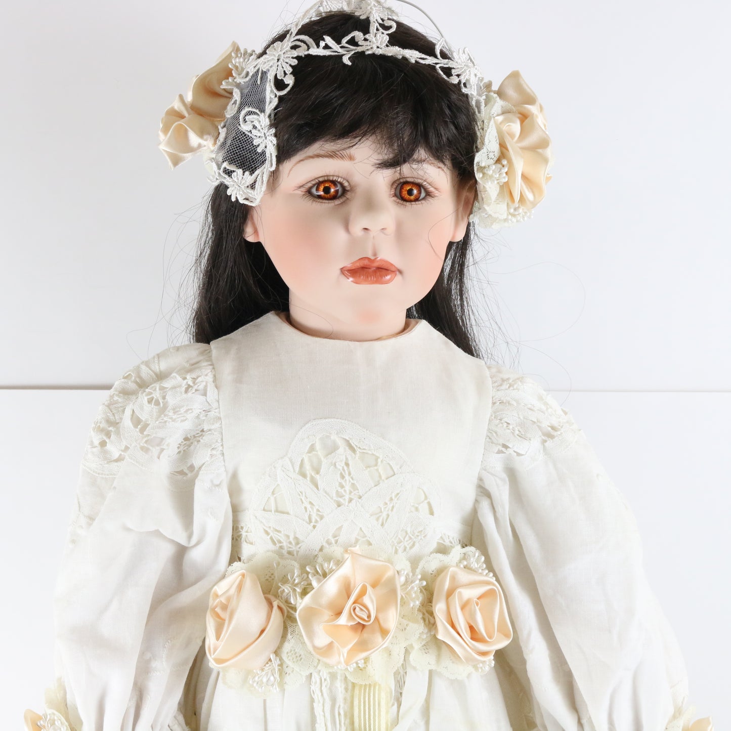 Theodora Fayzah Spanos Imperial Gem Designer Guild 31" Porcelain Doll 417/2000