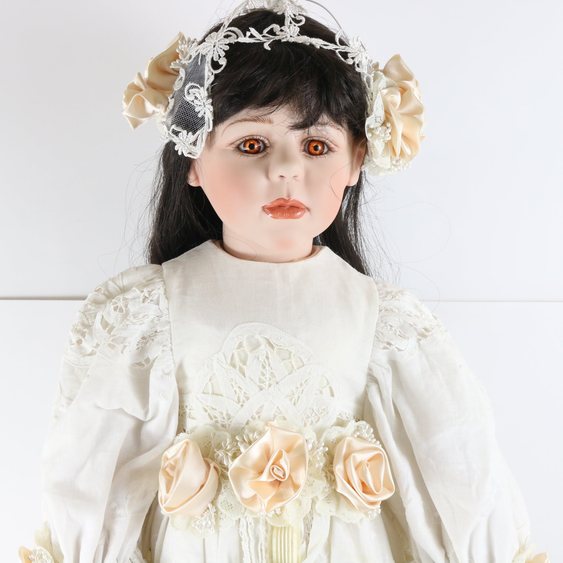 Theodora Fayzah Spanos Imperial Gem Designer Guild 31" Porcelain Doll 417/2000