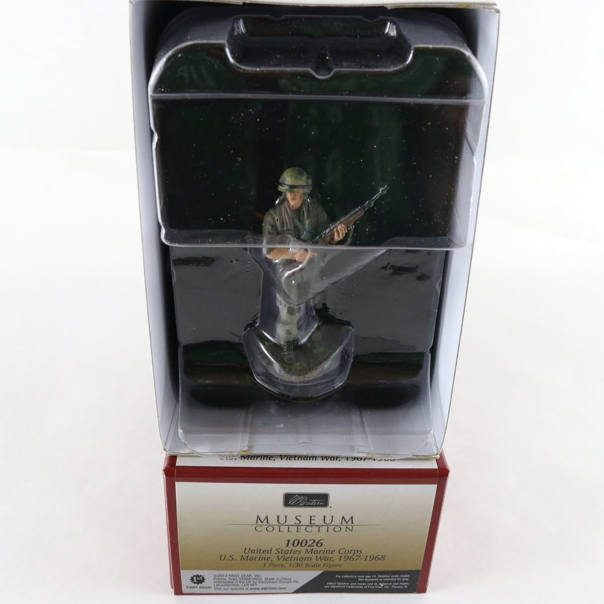 USMC US Marine Vietnam War 1967-1968 Soldier Britains 1:30 10026 Metal Figure