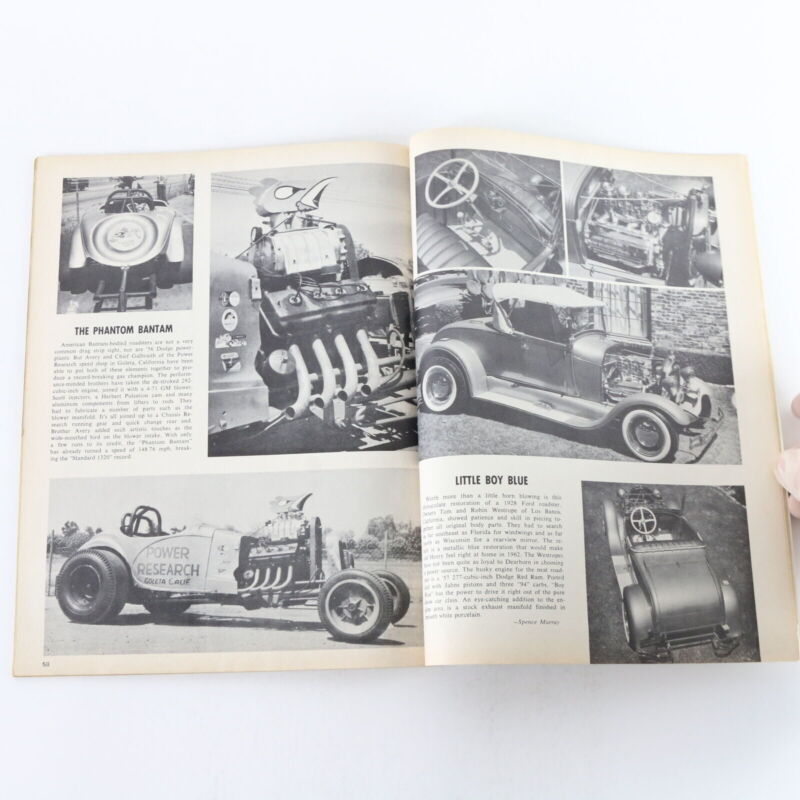 Lot Of 3 Popular Hot Rodding Custom Engines December 1962 Vintage Car Magazines