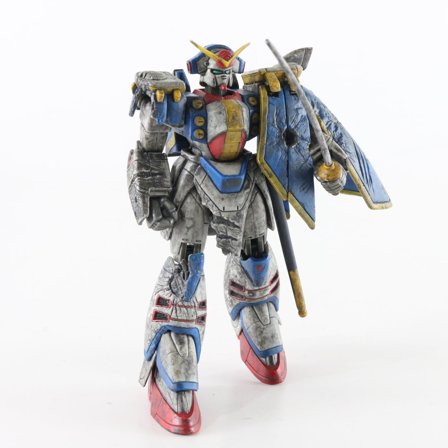 Gundam G Battle Scarred Rose Mobile Suit Bandai MSIA Action Figure