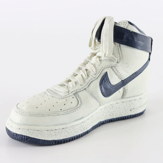 Nike Air Force 1 White & Blue Ceramic Shoe
