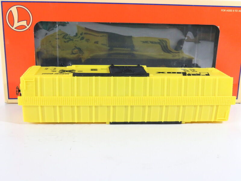 Railbox RBOX 9700 Starter Single Door Boxcar Yellow Lionel O 6-26240