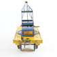 Hornby Meccano O Train Blue & Yellow Tinplate Breakdown Crane Car functional rescue crane car vintage set