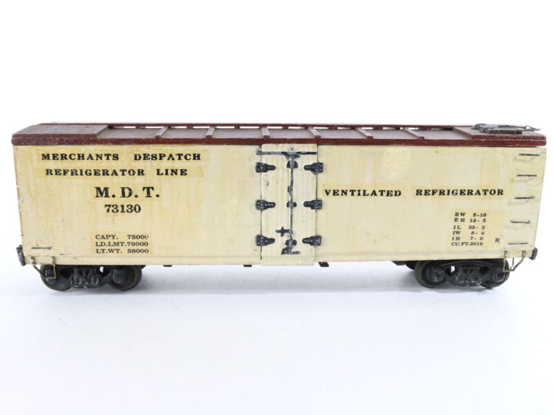 Merchants Despatch MDT 73130 Ventilated Reefer Car Wood Westbrook Nha O