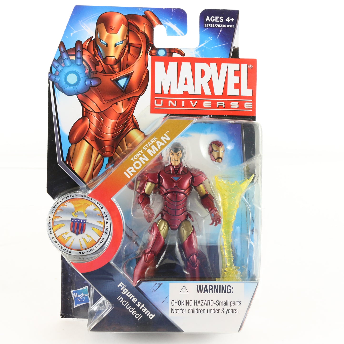 Marvel Universe Series 3 022 Tony Stark Iron Man Hasbro 3.75" Action Figure