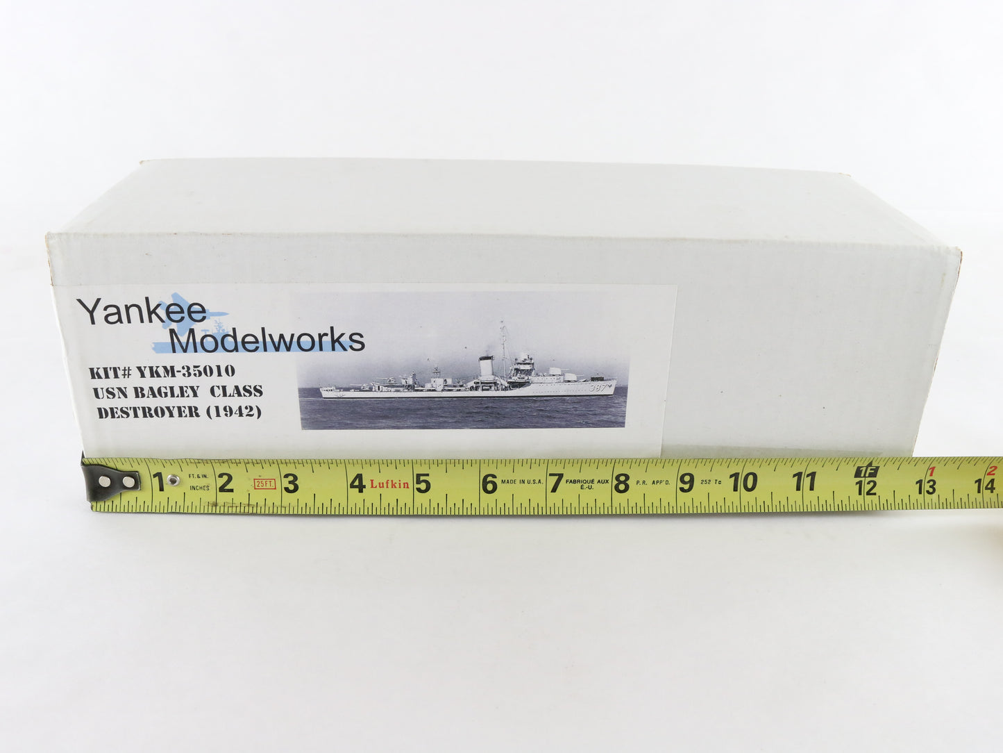 1942 Destroyer USN Bagley Class Yankee Model Works 1:350 YKM-35010 Resin Kit