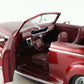 1941 Chevrolet Custom Rod Cherry Red Convertible Danbury Mint 1:24 Model Car