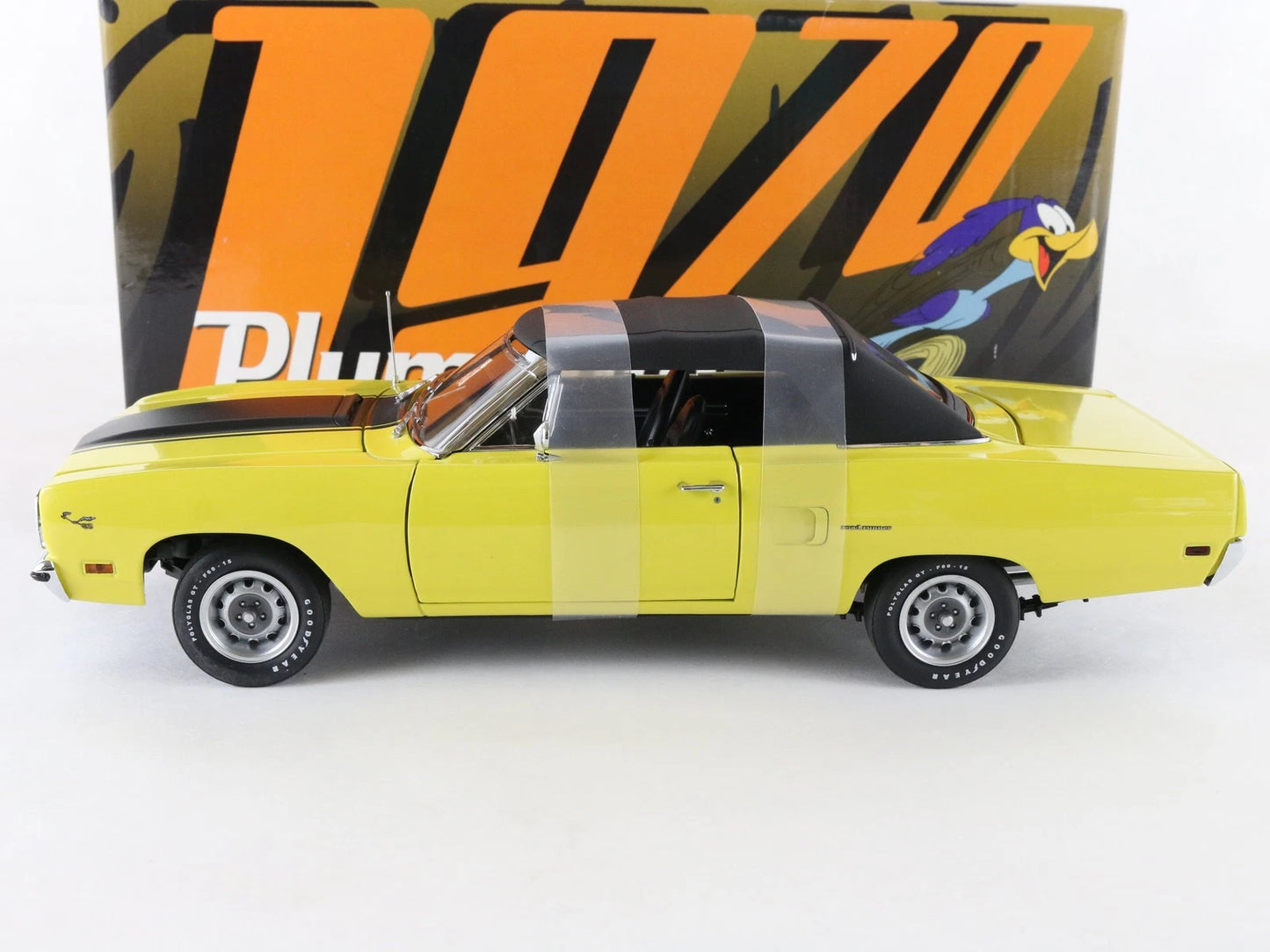 1970 Plymouth Road Runner Yellow Black GMP 1:18 Diecast Model 1 Of 2250 G1803104