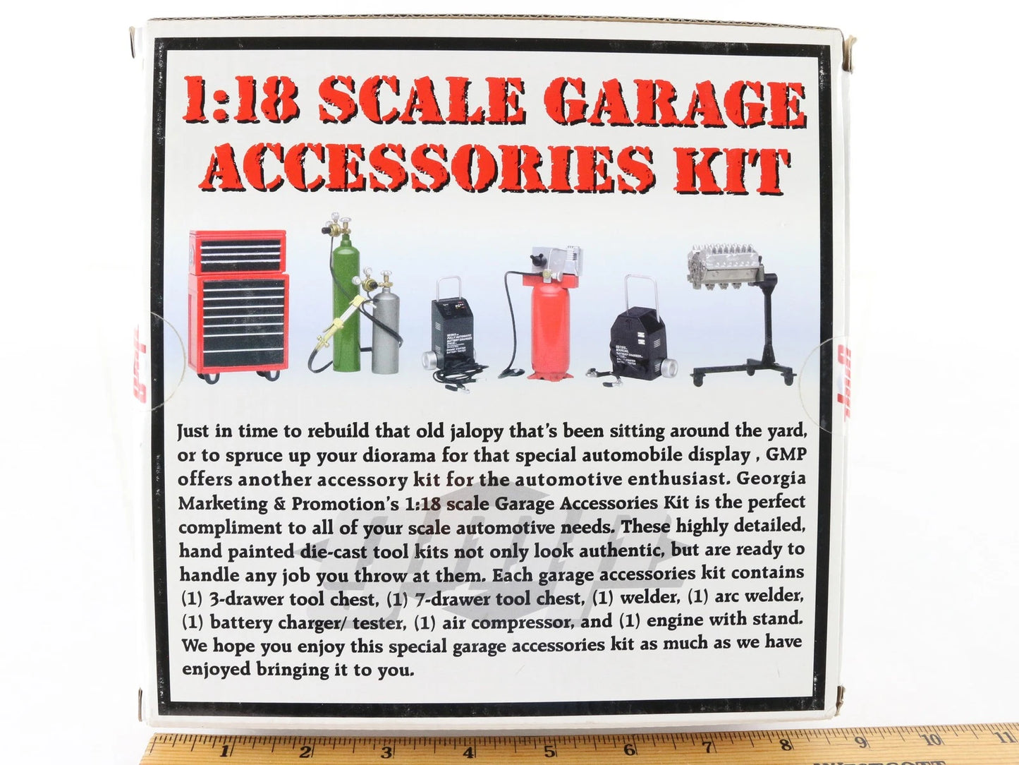 Garage Accessories Kit Tools & Parts Dept GMP 1:18 Diecast 9010