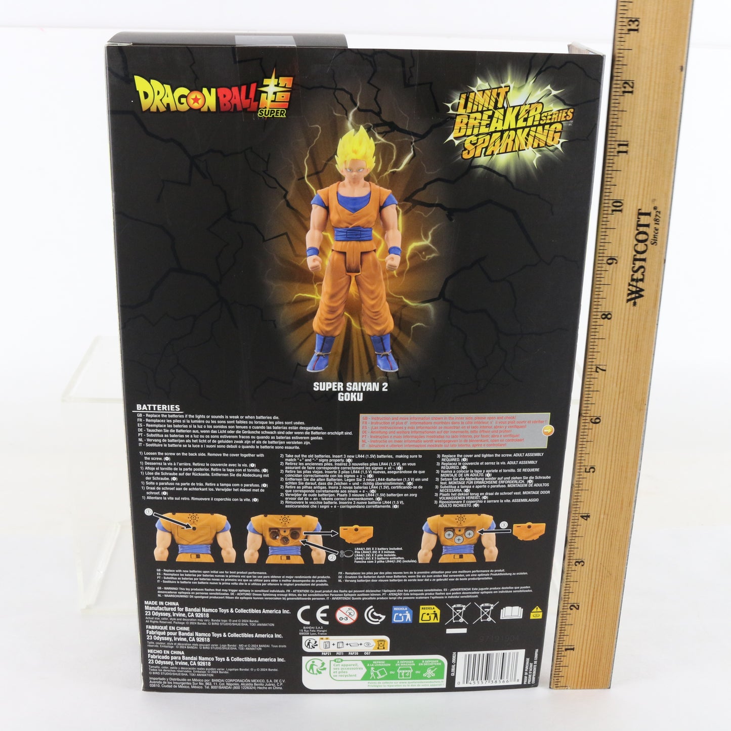 Dragon Ball Super Limit Breaker Sparking Super Saiyan 2 Goku Bandai