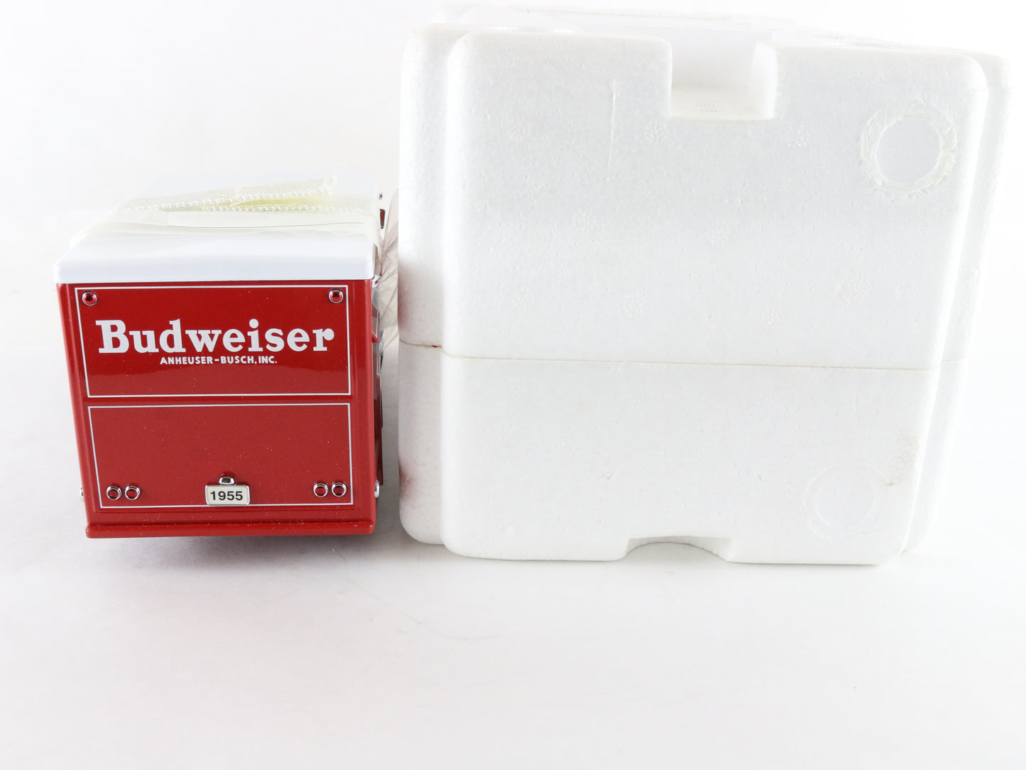1955 White 3000 Budweiser Delivery Truck Red Danbury Mint 1:24 Diecast Model