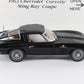1963 Chevy Corvette Sting Ray Coupe Black Danbury Mint 1:24 Diecast Model